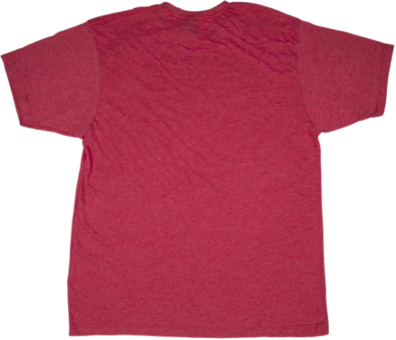 Jackson Logo Tee Shirt Heathered Red Xxl - Blouse (559x480), Png Download