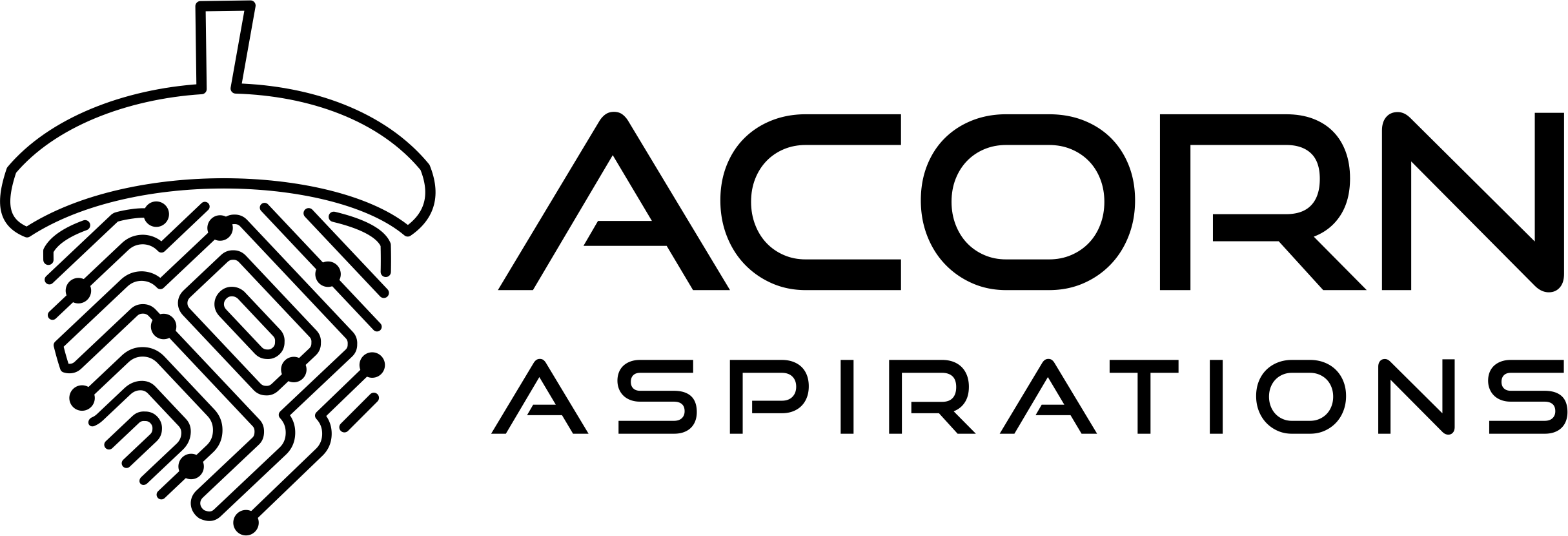 Empowering Teenagers To Change The World Through Technology - Acorn Logo (2429x830), Png Download