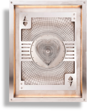 Timothy Oulton 3d Card Aces Wall Art - Timothy Oulton (615x697), Png Download