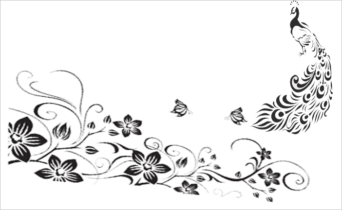 Wall Stickers - Fashionbeautybuy Wall Decal Brown Leaves Flowers Vine (702x432), Png Download