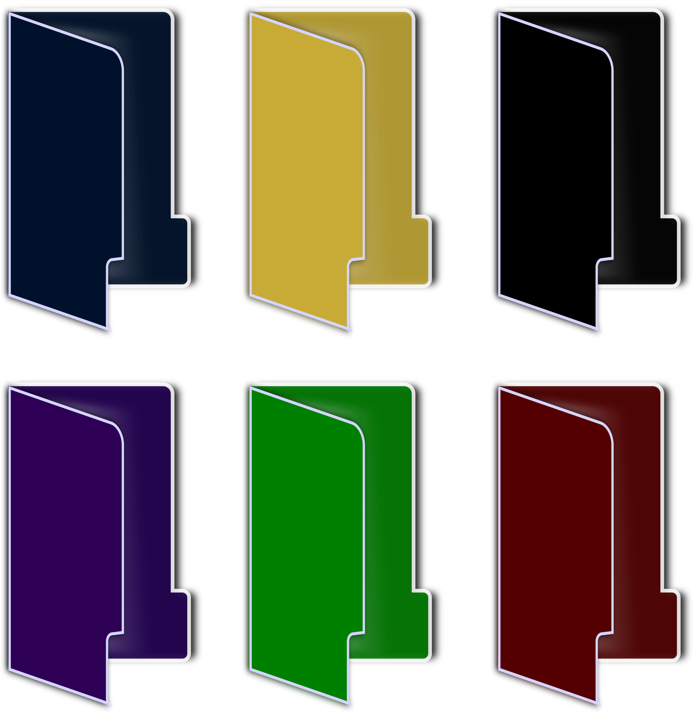 Big Image - Folder Color Icon Set Png (2346x2400), Png Download