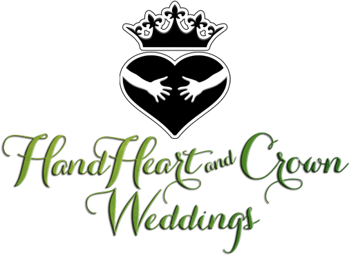 Hand Heart And Crown Weddings - Crown (582x582), Png Download