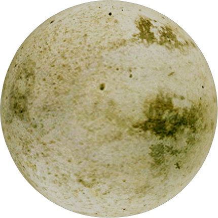 Moon-037 - Moon (430x431), Png Download