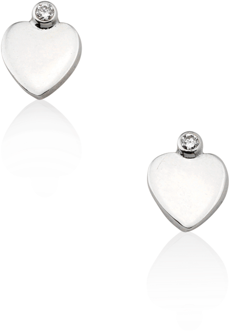 Crown Of Hearts Diamond Earrings - Locket (1520x1020), Png Download