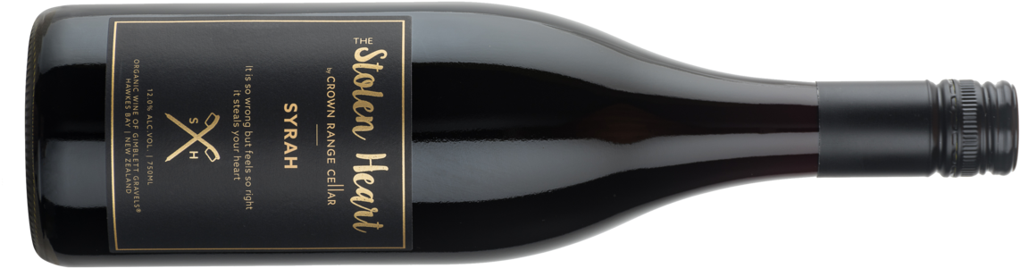 The Stolen Heart, Syrah, - Bottle (1160x359), Png Download