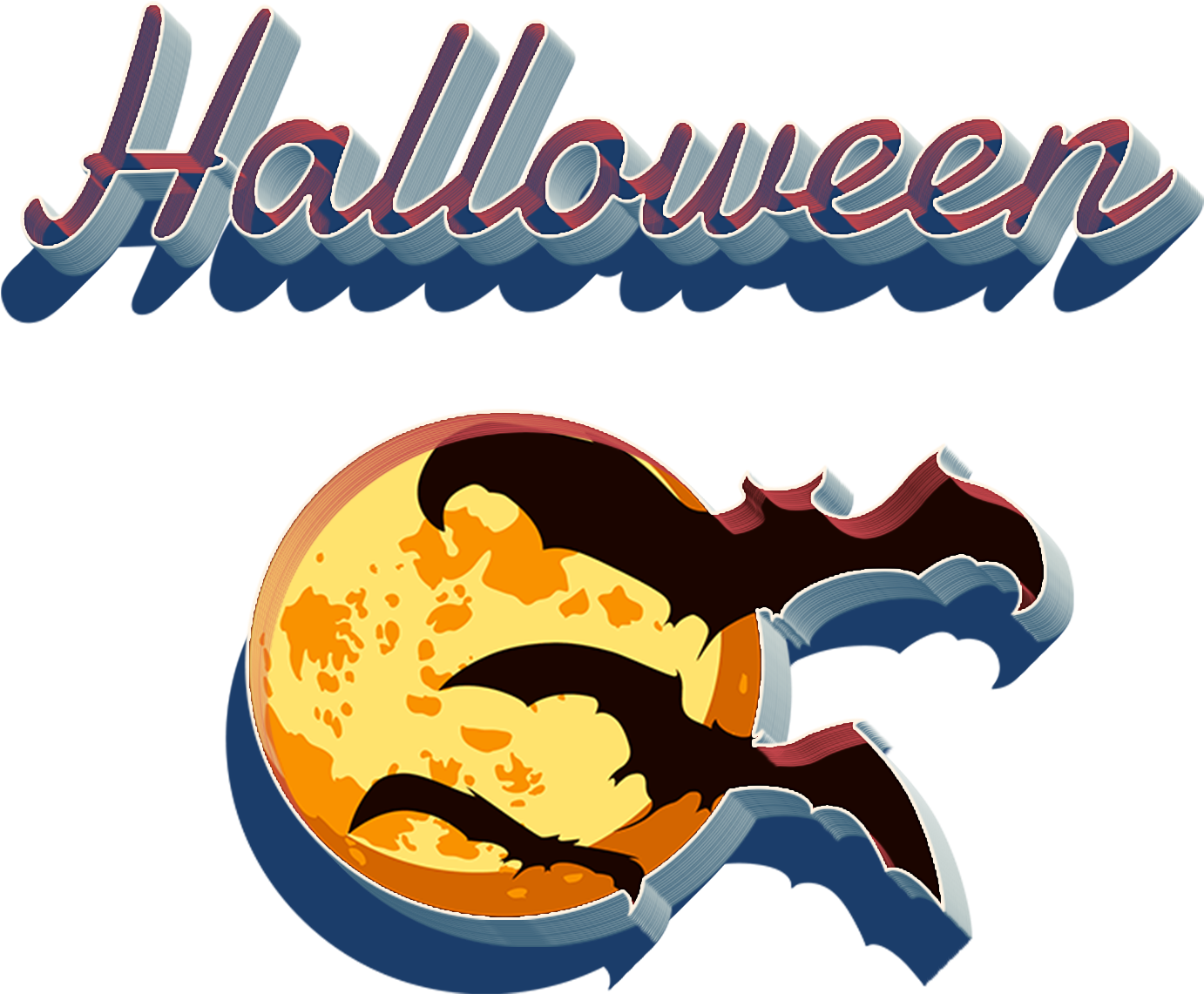 Anjuan Polyester Bath Towel Halloween Moon Bat Super (1486x1200), Png Download