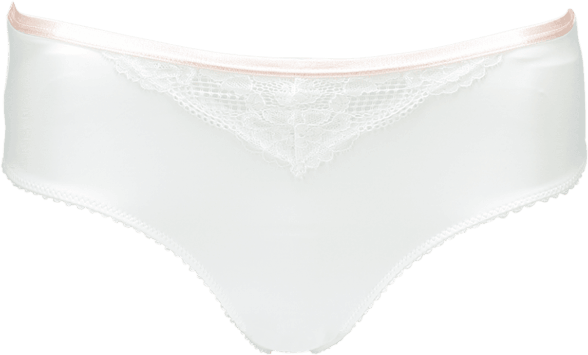 Lace White & Pink Briefa28 2020white/pink - Sapph Panty Joanne In Creme - 70% | Größe L | Damenwaesche (1800x1666), Png Download