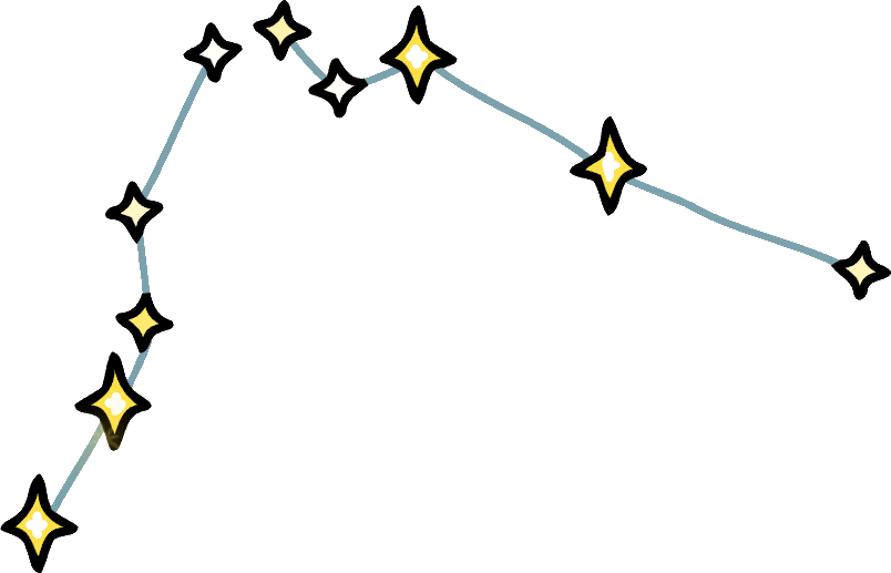 Constellation Transparent Aquarius - Scribblenauts Constellations (804x517), Png Download