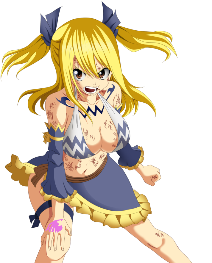 Fairy Tail 385 Aquarius Power Lucy By Kemucampos-d7qigka - Fairy Tail (850x940), Png Download