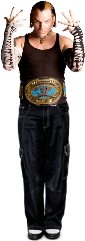 Jeff Hardy Intercontinental Champion (332x800), Png Download