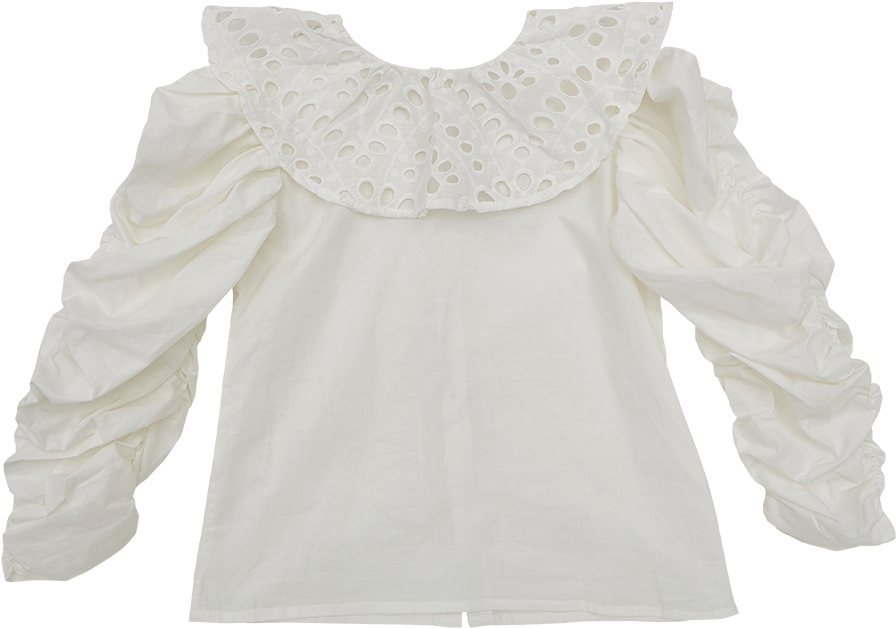 Off-white Poplin Blouse W - Blouse (972x972), Png Download