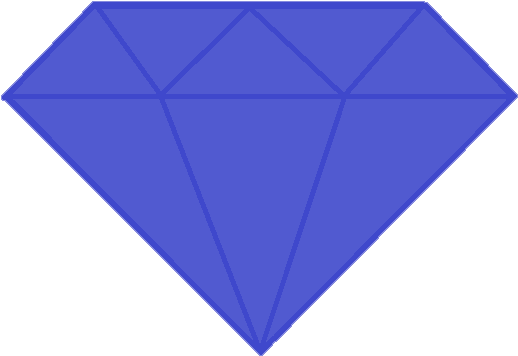 Sapphire Stone Png File - Kappa Saphir (556x387), Png Download