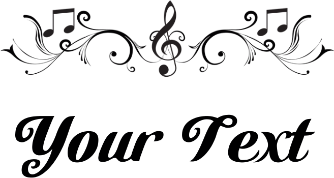 Personalized Music Border Tote Bag - Personalized Nurse Doctor Gift Note Cards (700x700), Png Download