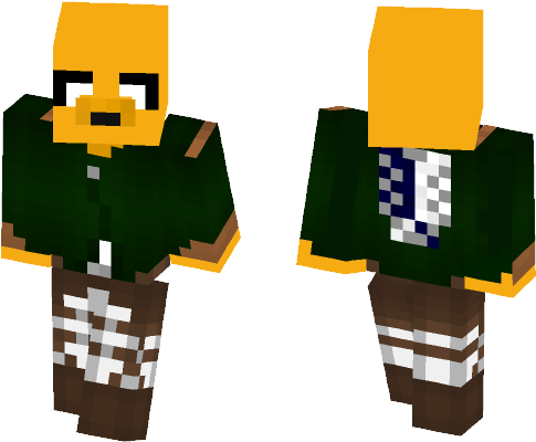 Attack On Titan Jake The Dog - Cartoon (584x497), Png Download