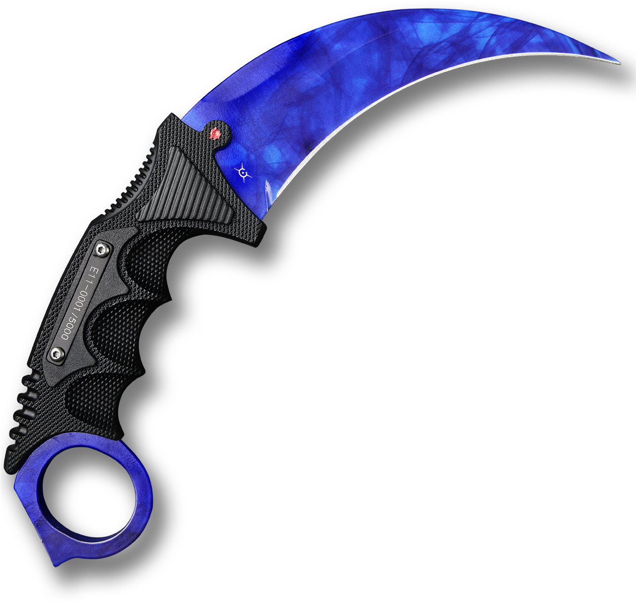 Download Karambit Elite Sapphire Karambit Csgo Png Image With No Background Pngkey Com
