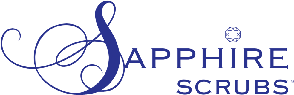 Sapphire Scrubs (1000x341), Png Download