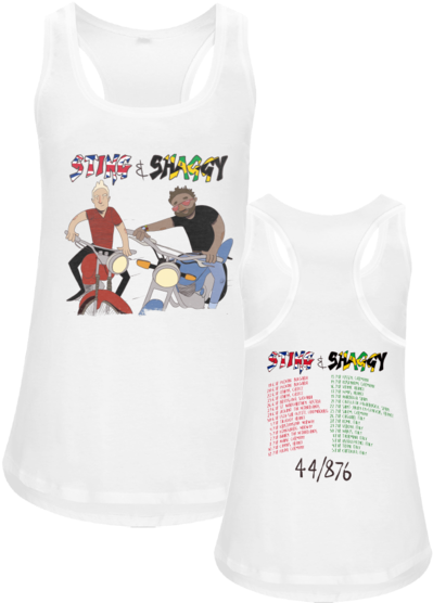 Sting & Shaggy Itinerary Tank - Sting Shaggy T Shirt (600x600), Png Download