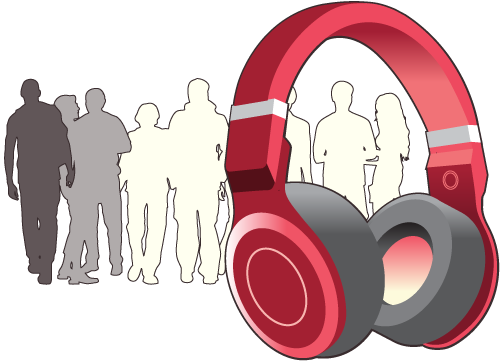 Noise Cancelling Headphones - Noise-cancelling Headphones (500x363), Png Download