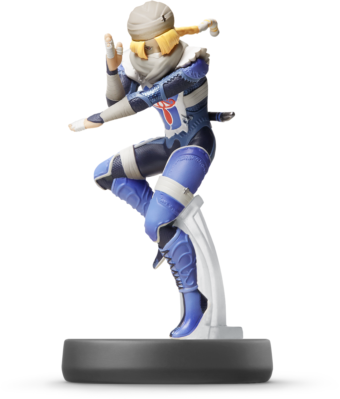 Amiibo Sheik - Twilight Link Smash Bros Amiibo (1542x1557), Png Download