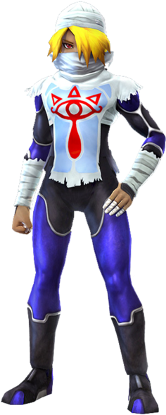 Zelda Sheik Png Picture Royalty Free Stock - Sheik Ocarina Of Time 3d (241x598), Png Download