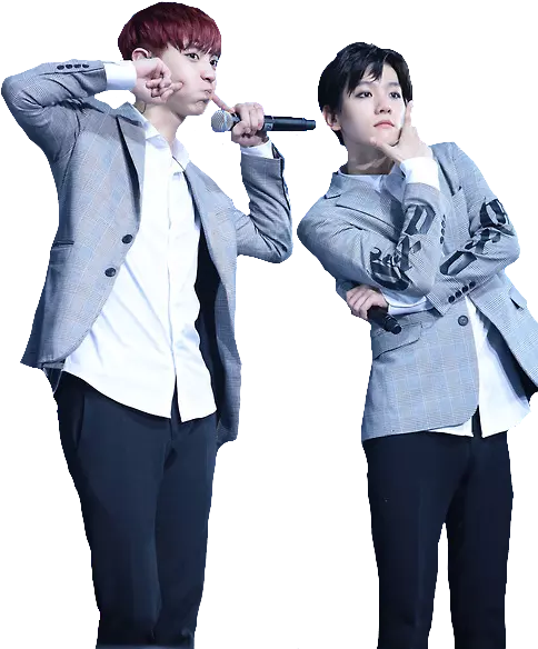 6 - Chanbaek Transparent (486x590), Png Download