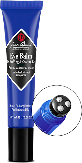 Jack Black Eye Balm De-puffing & Cooling Gel - Jack Black Eye Balm (530x560), Png Download