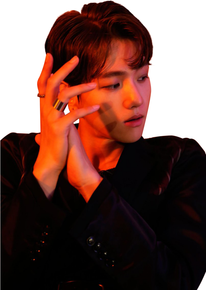 #exo Lotto #lotto #baekhyun #chanyeol #chen #d - Exo Lotto Baekhyun (700x1039), Png Download