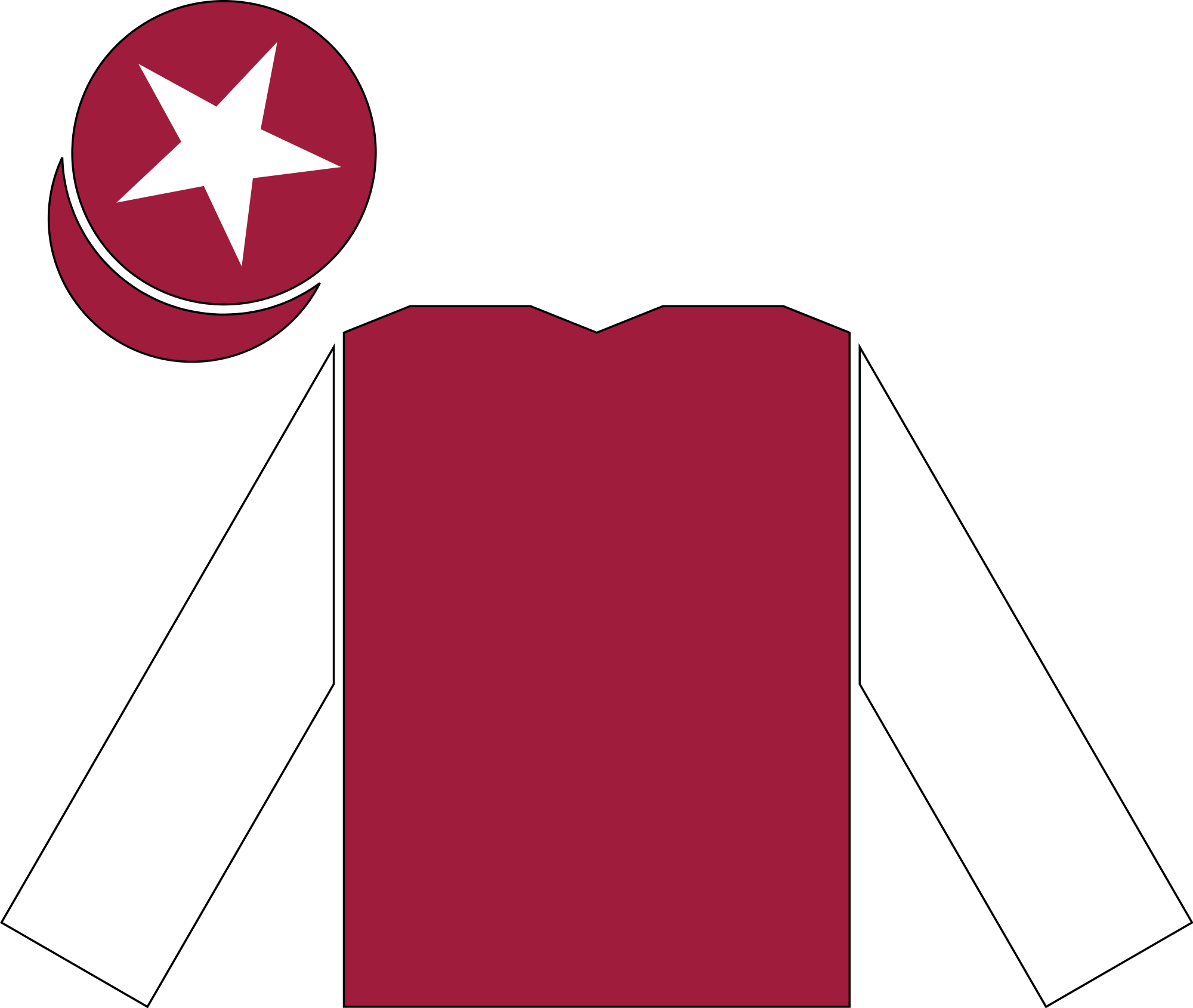 Open - Sheikh Mohammed Horse Racing Colours (2000x1690), Png Download