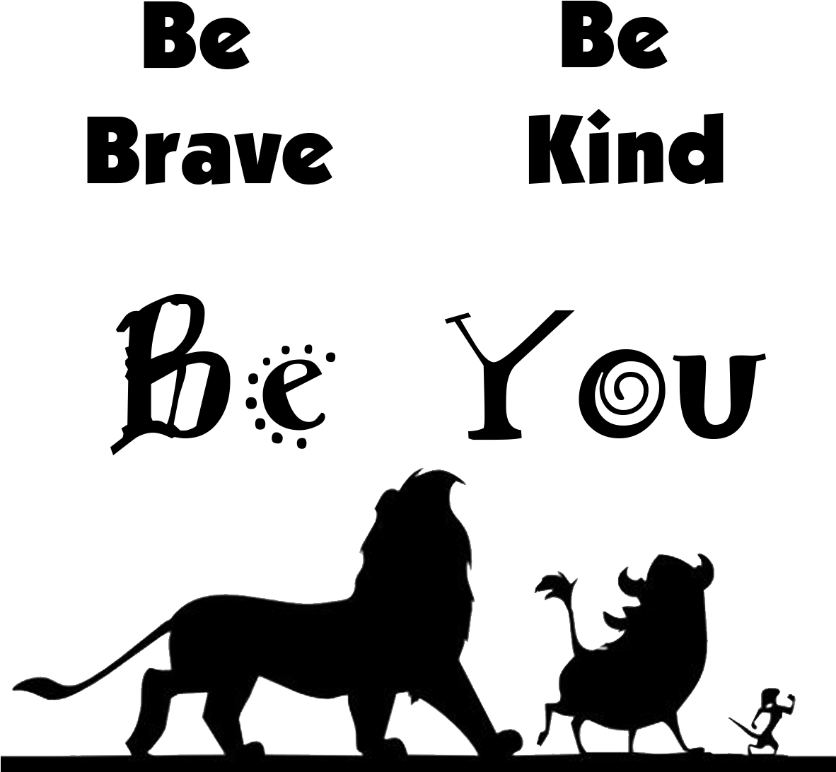 Ha - Lion King Hakuna Matata Silhouette (1181x1181), Png Download