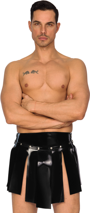 Kilt Roman Latex (586x754), Png Download