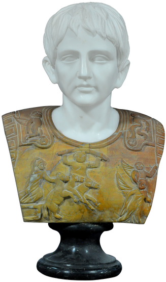 Roman Centurion Bust - Bust (498x749), Png Download