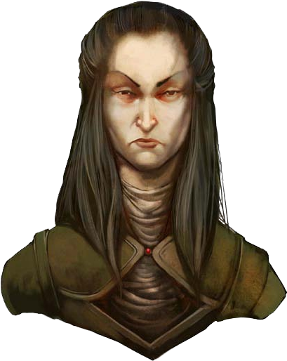 Why Did D&d & Pathfinder Art Become So Stylized [archive] - Zenderholm Curse Of The Crimson Throne (418x523), Png Download