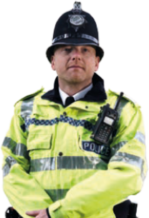"the Vin Is The First Thing The Police Look For To - Police Officer Uk Png (625x914), Png Download