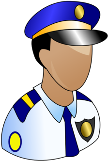 Policeman - Police Man (958x1355), Png Download