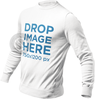 Placeit Invisible Model Mockup - T Shirt Long Sleeve Mockup (640x480), Png Download