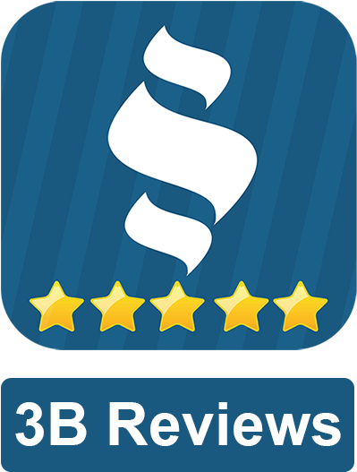 3b Reviews Title Old (400x549), Png Download