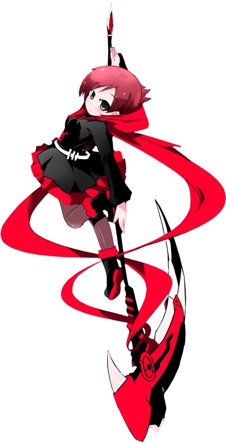 Cute Chibi Of Rwby (500x910), Png Download