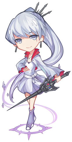 Anime Png Transparent Ruby Rose Idk What To Tag This - Weiss Rwby Transparent (500x575), Png Download