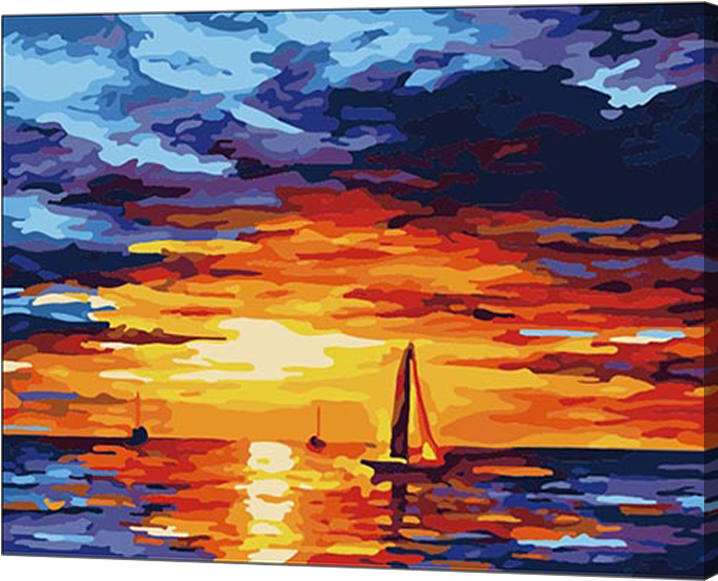 Visit - Acrylic Colour Painting In Black (800x800), Png Download