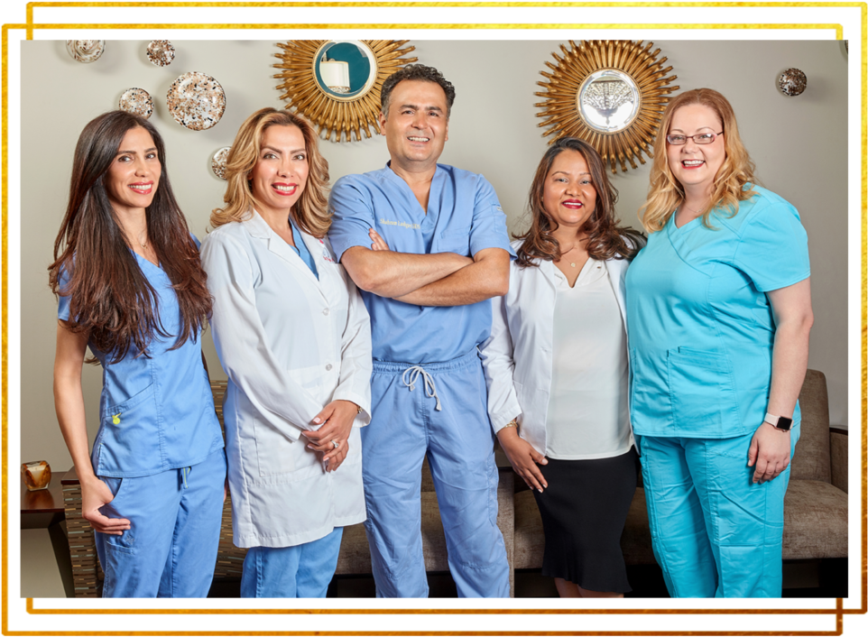 Ameri Dental Group Staff (1000x738), Png Download