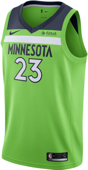 Minnesota Timberwolves Jimmy Butler Statement Swingman - Minnesota Timberwolves Jersey (450x600), Png Download