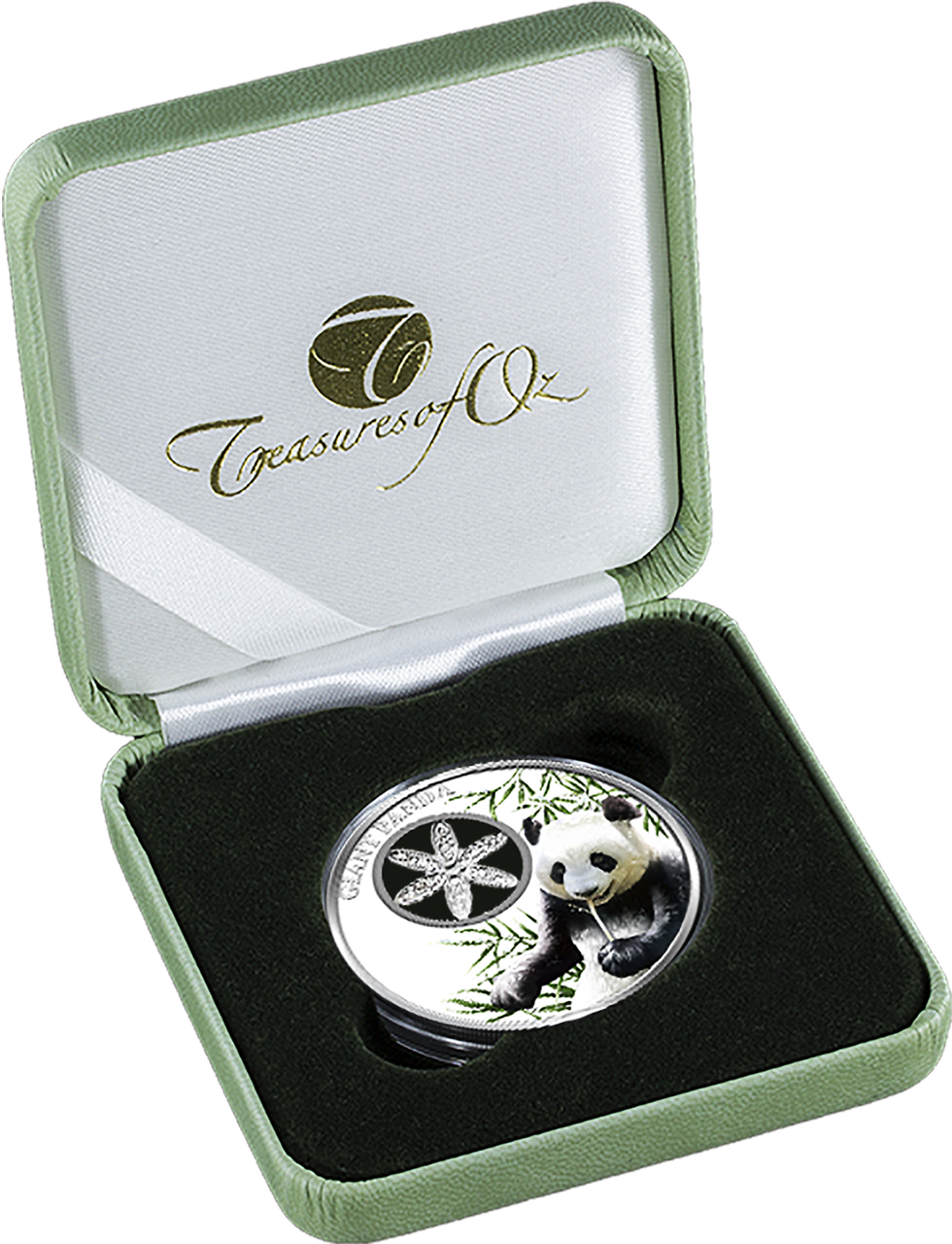 Snowflake Panda Bear 1oz Silver Filigree Coin Tokelau - Lunar Calendar (980x1280), Png Download