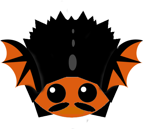Black Yeti - Mope Io Spider Monkey (500x500), Png Download