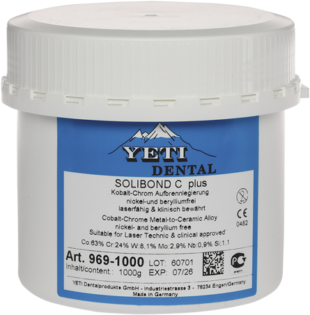 Solibond C Plus - Keystone - Yeti Iq 4 Black Cylinder Cervical Wax K (800x500), Png Download