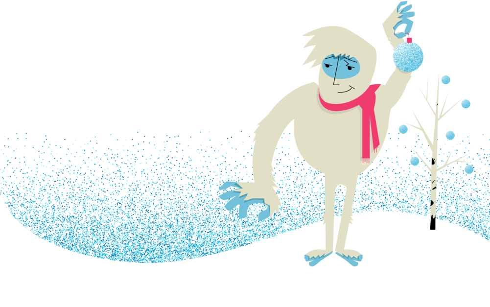Elvis Yeti-01 (1000x662), Png Download