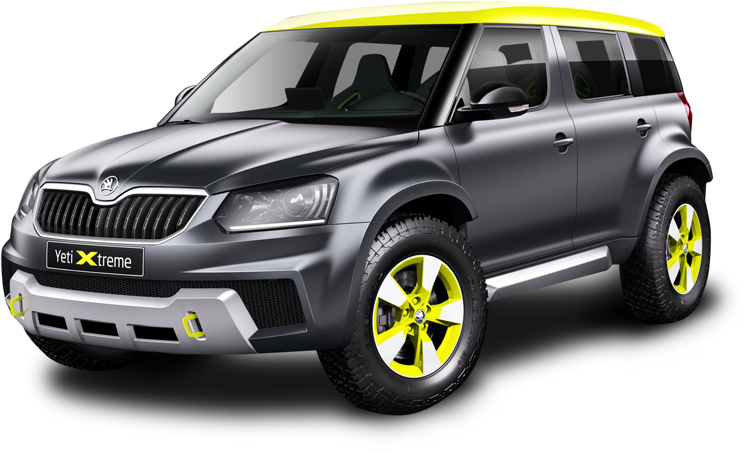 Black Skoda Yeti Xtreme Car Png Image - Skoda Yeti (1596x1011), Png Download