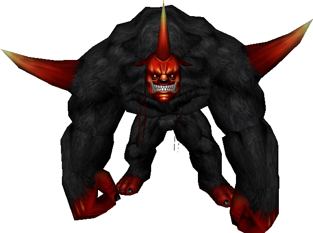 Magma Yeti - Demon (655x494), Png Download