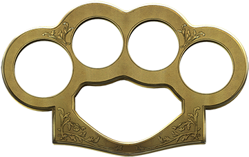 Knuckle Dusters - Puño Americano Gta V (760x290), Png Download