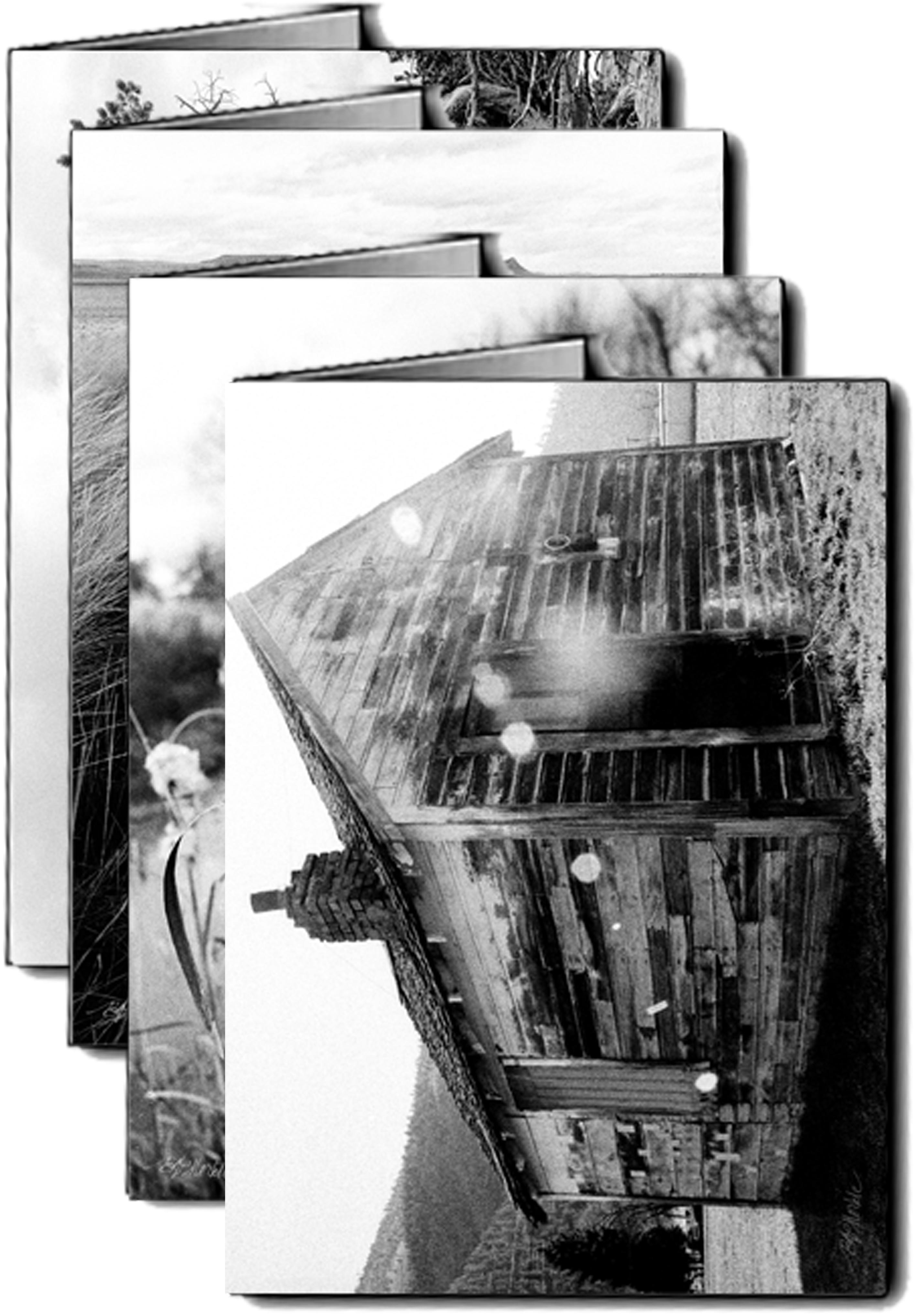 Drawn To The West - Monochrome (2963x4211), Png Download