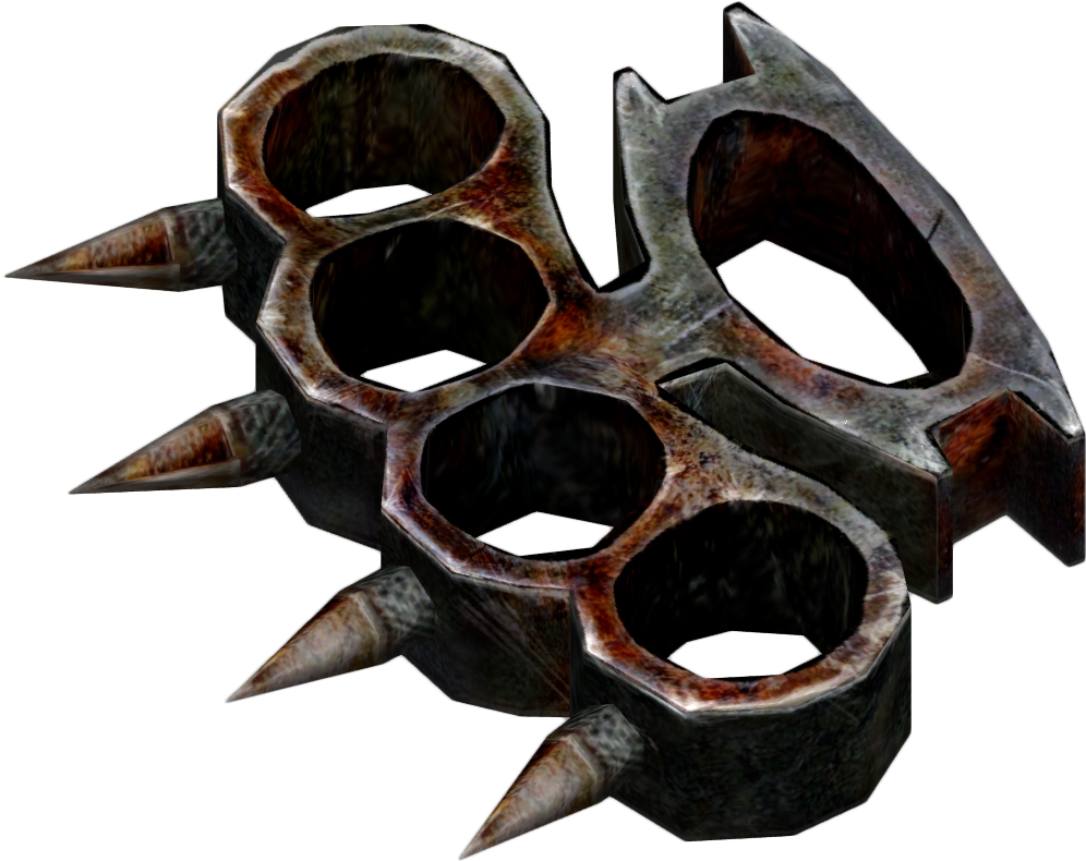 Spiked Knuckles - Spiked Knuckles Fallout 4 (1150x950), Png Download